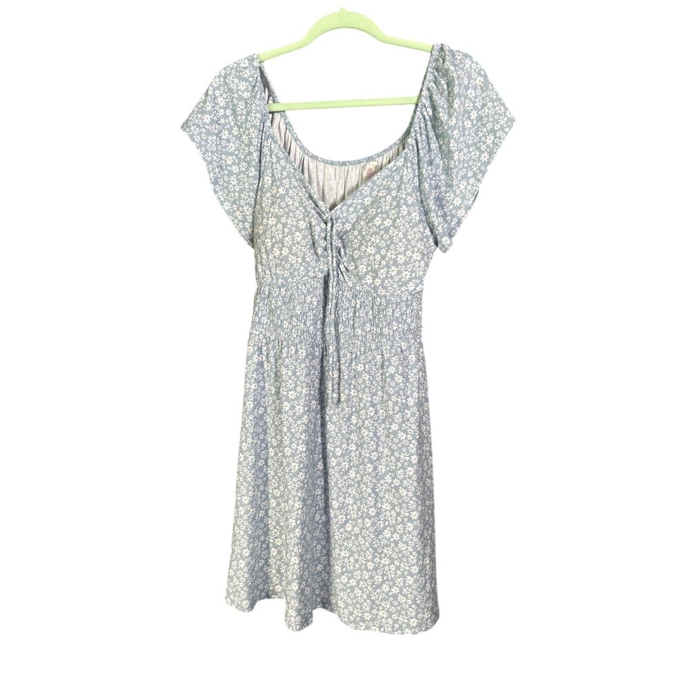 Blue and white size large junior’s dress